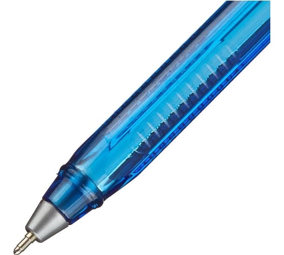 Шариковая одноразовая ручка Unimax Trio DC tinted синяя, 0.5 мм 722465
