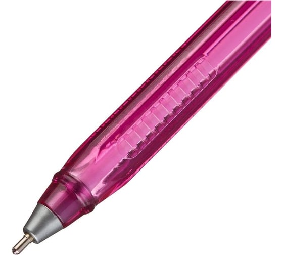 Шариковая одноразовая ручка Unimax Trio DC Fashion розовая, 0.7 мм 803427
