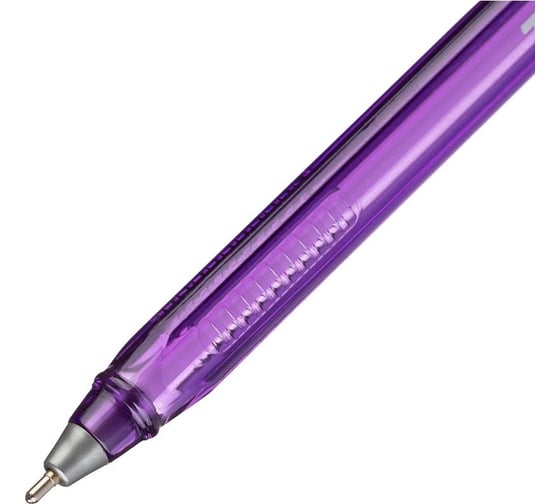 Шариковая одноразовая ручка Unimax Trio DC Fashion фиолетовая, 0.7 мм 803426