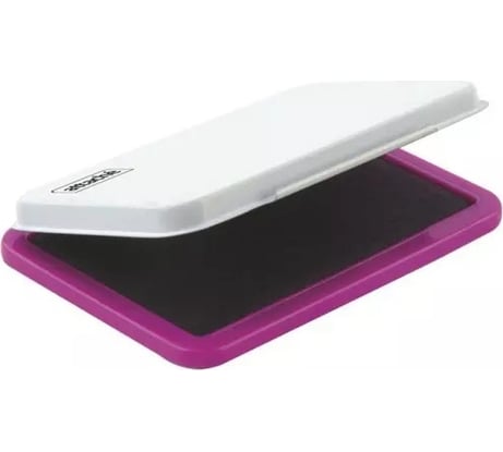 Настольная штемпельная подушка Attache фиолетовый 68x101 см металл 1281777