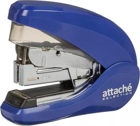 Степлер Attache Selection MSBL1020 № 10 до 20 листов, металл, синий 1271906 1