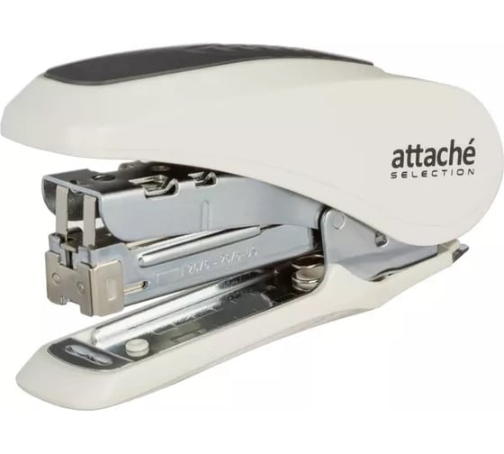 Степлер Attache Selection MSW2430 № 24/6-26/6 до 30 листов, металл, белый 1271904