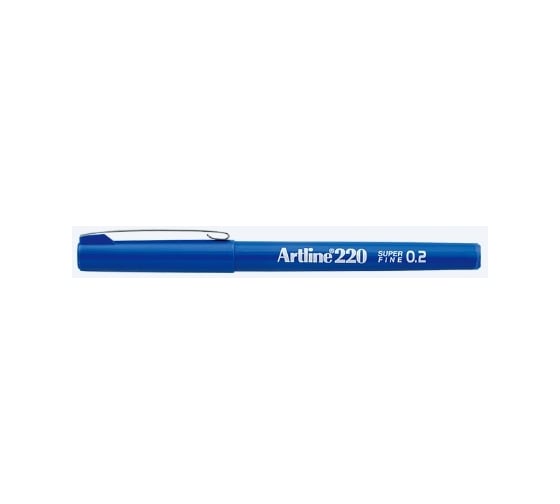 Капиллярная ручка Artline EK 220 с тонким наконечником, 0.2 мм, синяя EK220-010