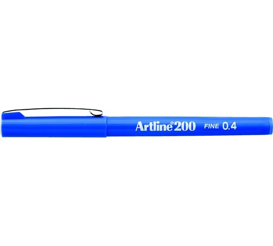 Капиллярная ручка Artline EK 200 с тонким наконечником, 0.4 мм, синяя EK200-013