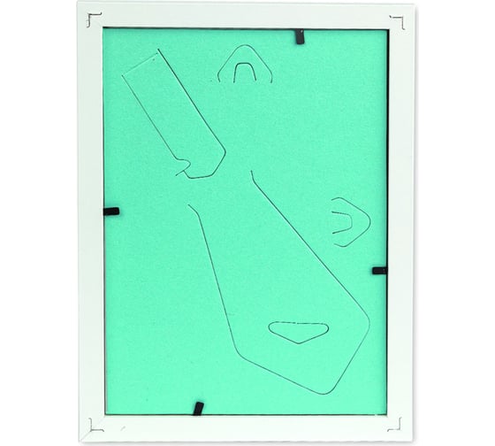 Фоторамка Image Art MD01/3 МДФ, универсальная, 15x21, белая Б0052257