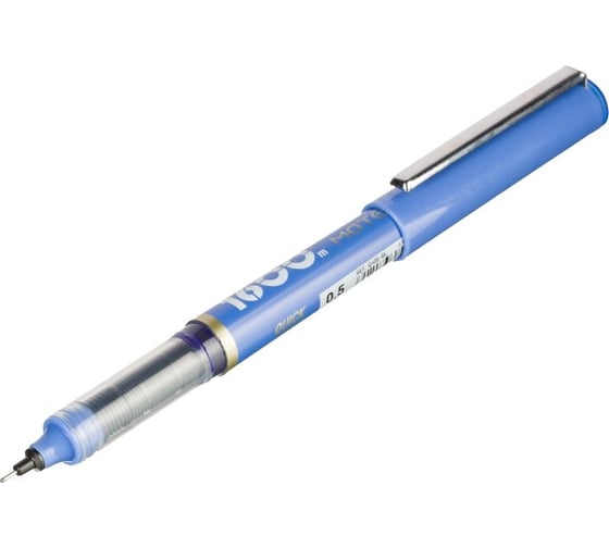 Роллер DELI eq416-bl 0.5 мм, синие чернила 1550864