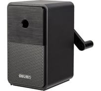 Механическая точилка DELI 1 отверстие, в картонной коробке, черный 1407197