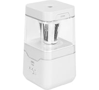 Электрическая точилка для карандашей DELI 1 отверстие, пластик, батарея/usb, белый 1471072