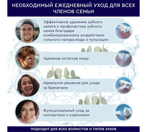 Портативный ирригатор для полости рта Planta PL-PI01