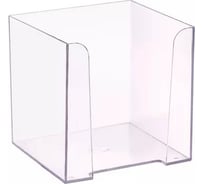 Бокс для бумаги ООО Комус 9x9х9 см прозрачный пл41 479037