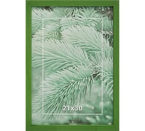 Деревянная рамка ООО Комус 21x30 см профиль №2 цвет салатовый 849887