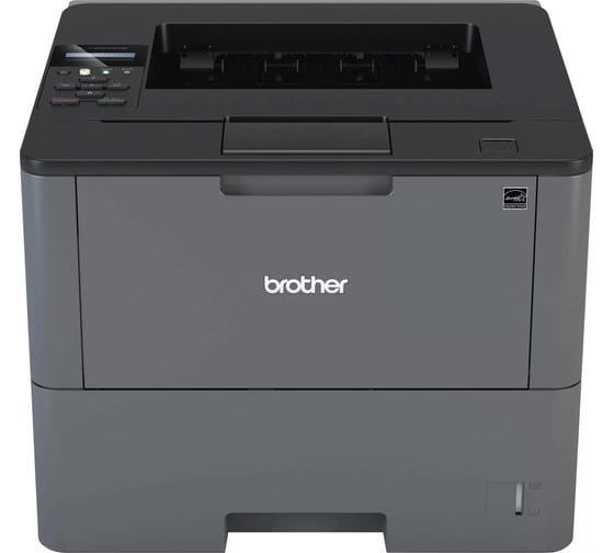 Принтер Brother черный, лазерный, A4, черный/белый, 40 страниц/мин, печать 1200x1200, лоток 250+50 листов HL5200DW