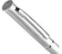 Шариковая автоматическая ручка ООО Комус корпус серый/серебристый, синяя, лого 1484138 4