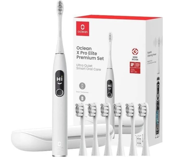 Набор электрических зубных щеток Oclean x pro elite premium set Y2087 Set