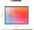 Настенный экран Lumien LEP-100111 Eco Picture 120x160 см, рабочая область 114x154 см, Matte White, восьмигранный корпус, возможность потолочного крепления 6 121517 6