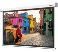 Настенный экран Lumien LEP-100125 Eco Picture 190x300 см, рабочая область 182x292 см, Matte White, восьмигранный корпус, возможность потолочного крепления 6 121531