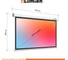 Настенный экран Lumien LEP-100125 Eco Picture 190x300 см, рабочая область 182x292 см, Matte White, восьмигранный корпус, возможность потолочного крепления 6 121531 5