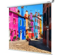 Настенный экран Lumien LEP-100105 Eco Picture 160x160 см, Matte White, восьмигранный корпус, возможность потолочного и настенного крепления 6 54503