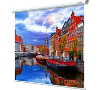 Настенный экран Lumien LEP-100102 Eco Picture 180x180 см, Matte White, восьмигранный корпус, возможность потолочного и настенного крепления 6 49119