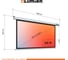 Экран с электроприводом Lumien LEC-100111 Eco Control 187x280 см, рабочая область 153x272 см, Matte White, верхняя кайма 17 см, черная кайма 6 121566 4