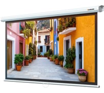 Настенный экран Lumien LEP-100122 Eco Picture 127x200 см, рабочая область 121x194 см, Matte White, восьмигранный корпус, возможность потолочного крепления 6 121528