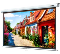 Настенный экран Lumien LEP-100120 Eco Picture 198x300 см, рабочая область 164x292 см, Matte White, верхняя кайма 30 см, прямоугольный корпус 6 121526