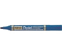 Перманентный маркер Pentel N850-CE 4.2 мм, пулевидный, 12 шт, синий 610002