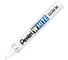 Перманентный маркер Pentel White X100WM белый, 3.9 мм, пулевидный, 12 шт, промышленный 610038 1