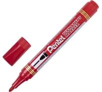 Перманентный маркер Pentel N850-BE 4.2 мм, пулевидный, 12 шт, красный 610001