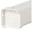 Экран с электроприводом Lumien LMC-100108 Master Control 191x203 см, рабочая область 147x197 см, диаметр 100 см, Matte White, FiberGlass, черная кайма 6 49144 3