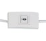 Экран с электроприводом Lumien LMC-100108 Master Control 191x203 см, рабочая область 147x197 см, диаметр 100 см, Matte White, FiberGlass, черная кайма 6 49144 4