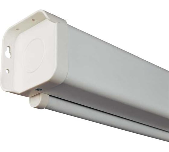 Настенный экран Lumien LMP-100116 Master Picture 189x240 см, рабочая область 130x232 см, Matte White FiberGlass, белый корпус, черная кайма 6 52329 1