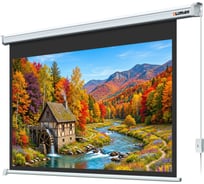 Экран с электроприводом Lumien LMC-100127 Master Control 150x180 см, рабочая область 105x168 см, диагональ 78 см, Matte White, FiberGlass, черная кайма 6 66712