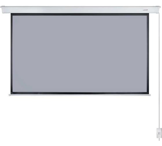 Экран с электроприводом Master Control Lumien 183х200 см (раб. область 109х194см) (88") High Contrast черн. кайма сверху \3\ 121506