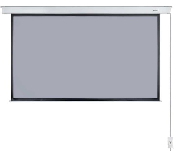 Экран с электроприводом Master Control Lumien 193х220 см (раб.область 119х212см) (96") High Contrast черн. кайма сверху 7 \3\ 121508