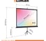 Экран на штативе Lumien LEV-100111 Eco View 153x203 см, рабочая область 147x197 см, Matte White, 4:3 6 121538 6