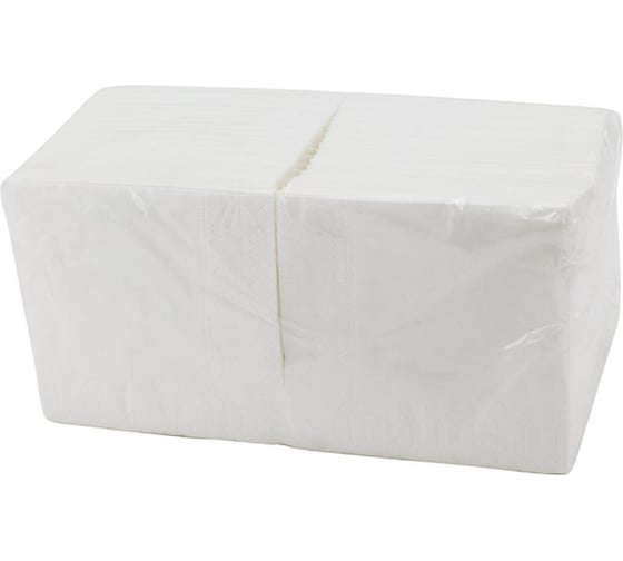 Бумажные салфетки Jasmin 2 слоя, 24x24 см, 250 шт., белые С250241