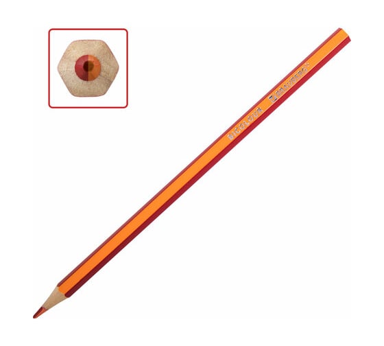 Карандаши BRAUBERG Bicolour с двухцветным грифелем, 12 шт, 24 цвета 181855