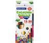 Цветные карандаши Premium Twin Colour мягкие двусторонние BRAUBERG, 24 цвета 4 упаковки по 12 шт 181874