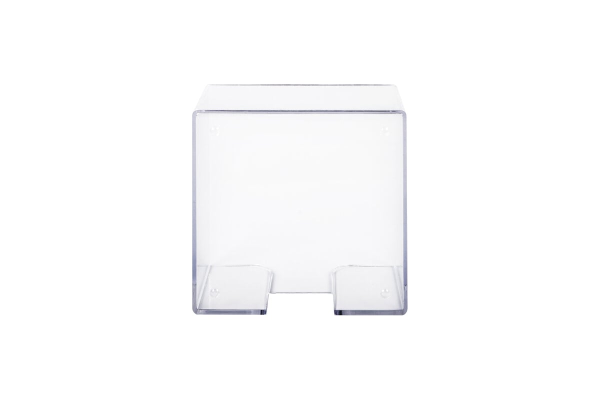 Пластиковая подставка для бумажного блока BRAUBERG Classic 90x90x50 мм ...