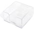 Пластиковая подставка для бумажного блока Classic BRAUBERG 90x90x50 мм, прозрачная 20 шт 238091 4