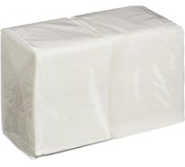 Салфетки ООО Комус BIG PACK 1 слой, 24x24 см, белые, 600шт. 75275