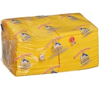 Салфетки ООО Комус Profi Pack 2 слоя, 24x24 см, желтые, 250 шт. 617627