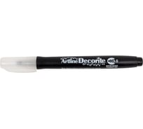Маркер Artline Decorite с пигментными чернилами, плоский наконечник 3.0 мм, черный EDF3-200
