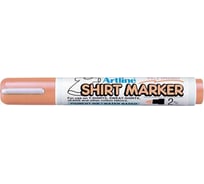 Маркер по ткани Artline Shirt Marker, наконечник 2.0 мм, бледно-оранжевый EKT2-404