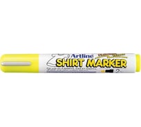 Маркер по ткани Artline Shirt Marker, наконечник 2.0 мм, флуоресцентный желтый EKT2-619