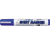 Маркер по ткани Artline Shirt Marker, наконечник 2.0 мм, синий EKT2-558