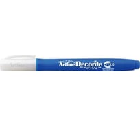 Маркер Artline Decorite с пигментными чернилами, плоский наконечник 3.0 мм, синий EDF3-224
