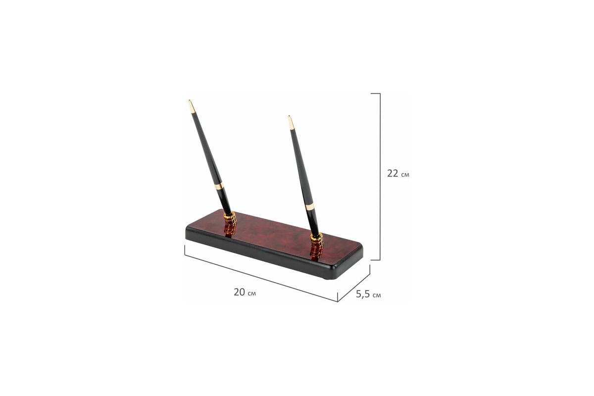 Dacasso Double Pen Stand - A8004