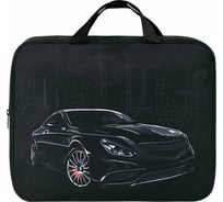 Папка на молнии с ручками BRAUBERG а4, 1 отделение, полиэстер, 80 мм, city car 271486